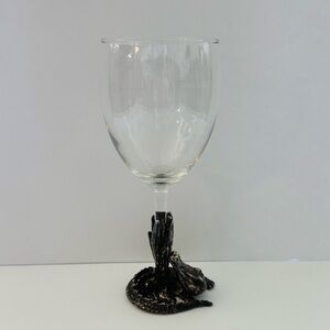 Arthur Court Designs Alligator Wine Glass Goblet Retired 2006 Vintage Safari